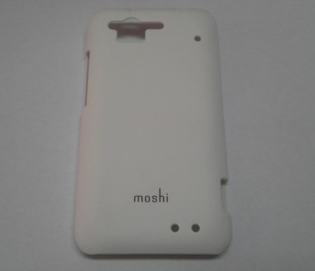 Твърди гърбове Твърди гърбове за HTC Твърд предпазен гръб MOSHI за HTC Rhyme G20 бял